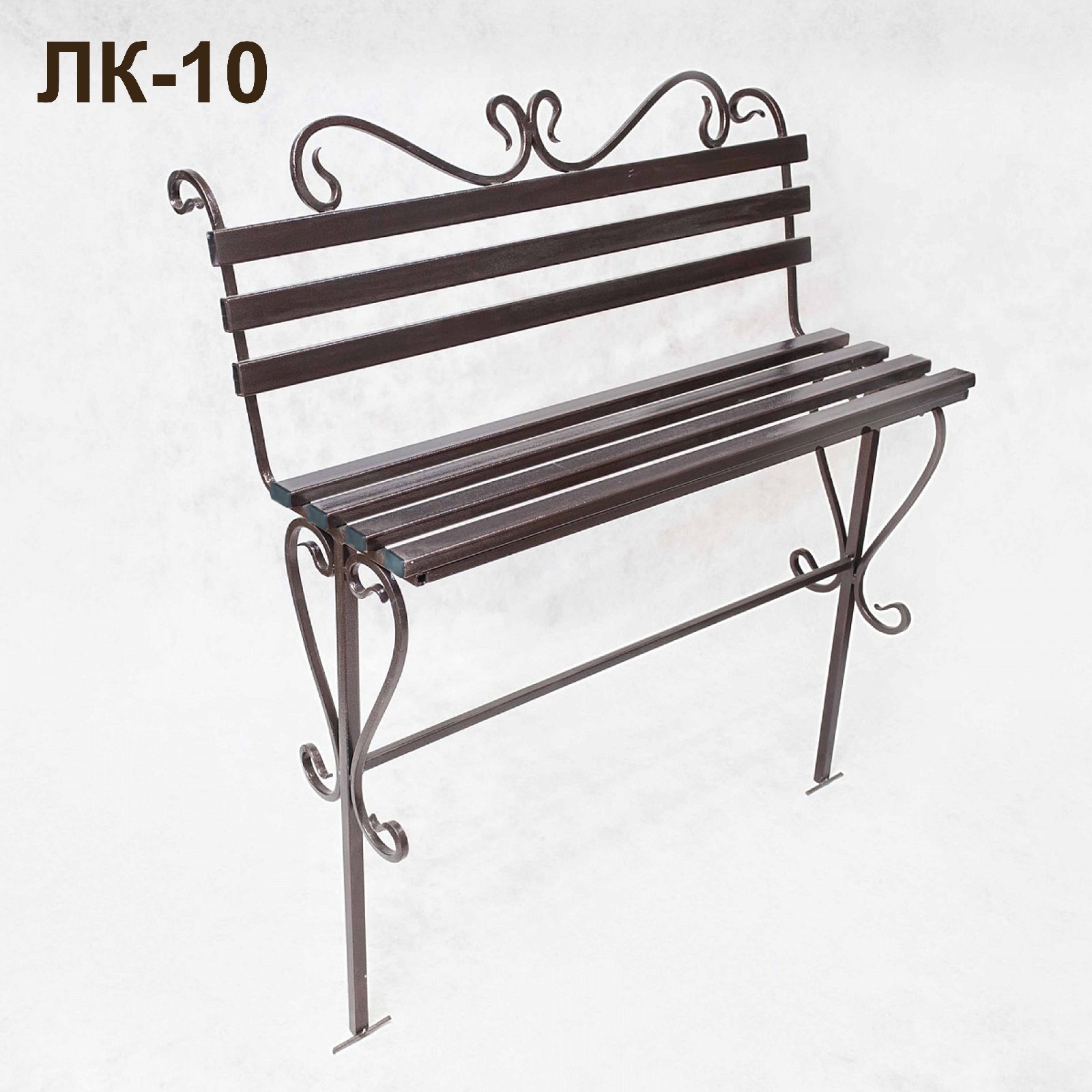 Лавка кованая ЛК-10 Медь