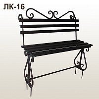 Лавка кованая ЛК-16 Медь