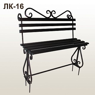 Лавка кованая ЛК-16 Медь