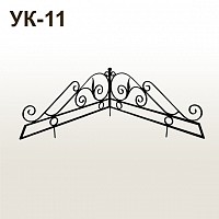 Уголок УК-11 Чёрное серебро