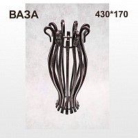 Ваза кованая В-2 Медь