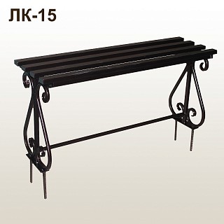 Лавка кованая ЛК-15 Медь